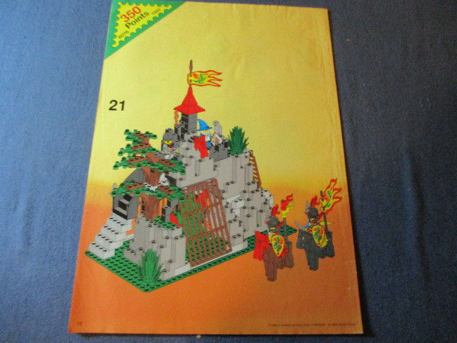 INSTRUCTION BOOKLET-1993-DARK DRAGON'S DEN-LEGO SYSTEM-VINTAGE! dans Art et objets de collection  à Laval/Rive Nord - Image 4