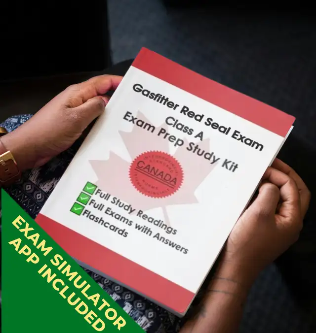 Red Seal Gasfitter Class A Exam Study Book - Printed Guide