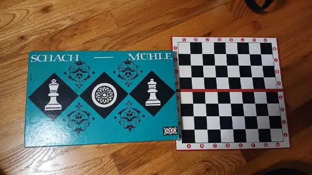 Chess), Checkers, and Nine Men's Morris in German Vi