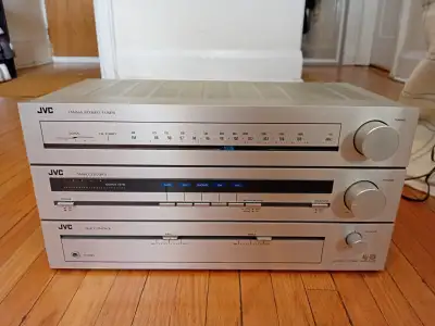 JVC Model AU-10X FM/AM Stereo Tuner Amplifier Receiver, View more
