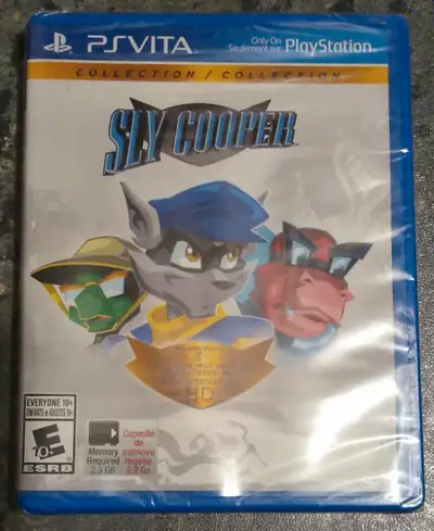 Sly Cooper Collection Sony PlayStation PSVita PS Vita NEW sealed, View more