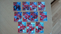 Carte Hockey World Junior Team Série 1 (1à11 Donruss 95-96 (4708