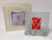 Carlton Cards Heart Photo Frame ~ New In Box