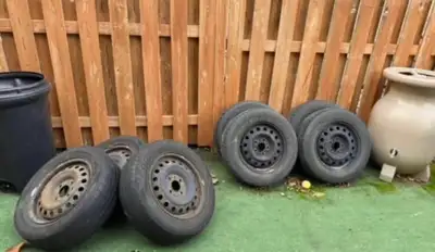 Tires with rims - Kia Forte $150 for tires and rims Other tires are $50