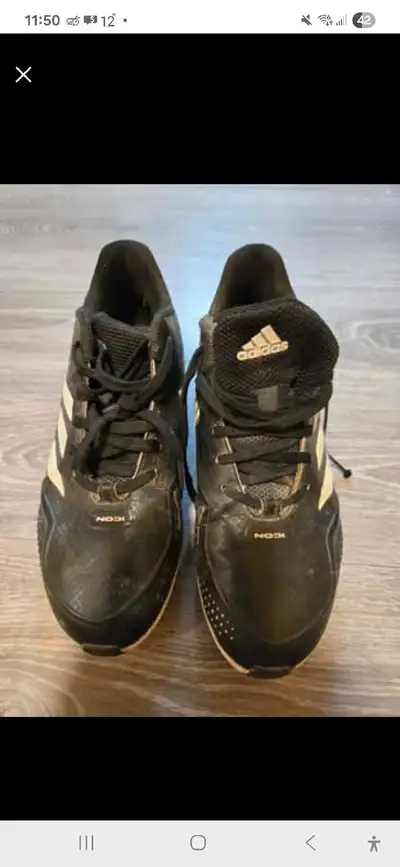 Used Adidas Boys Size 8 Cleats, View more