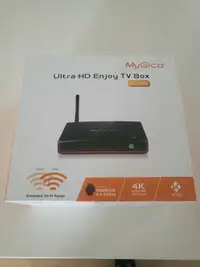 4k My Gica android box with kodi 