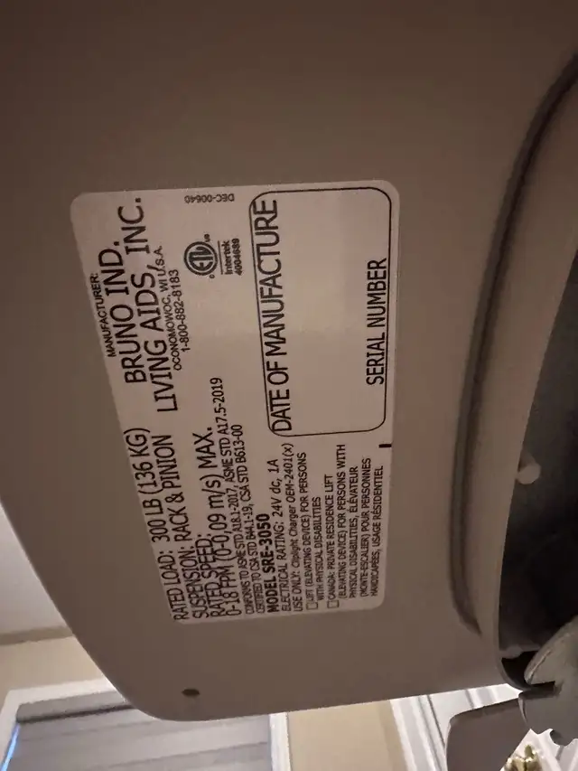 Stair lift 62864744151939122