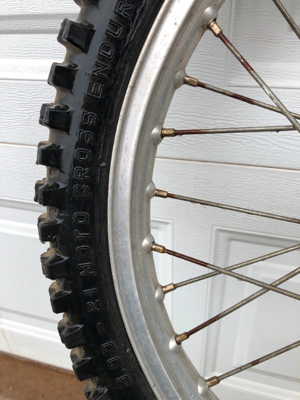 21" Dirt Bike Wheel in Motorcycle Parts & Accessories in Hamilton - Image 3