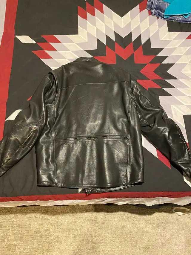 Leather Motorcycle Jacket  in Men's in Winnipeg - Image 4