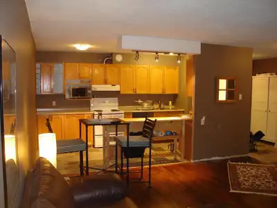 Furnished all inclusive condo with parking