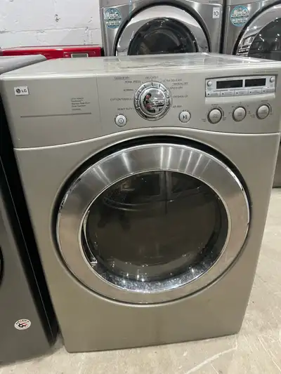 grey front load dryer stackable WORKING, View more
