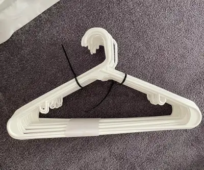 Brand New Set 25 Plastic Hangers, View more