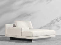 Rove Concepts - Dresden Outdoor Left Chaise in Palisades (White)