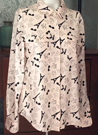 DESIGNER LONG SLEEVE BLOUSE Karl Lagerfeld