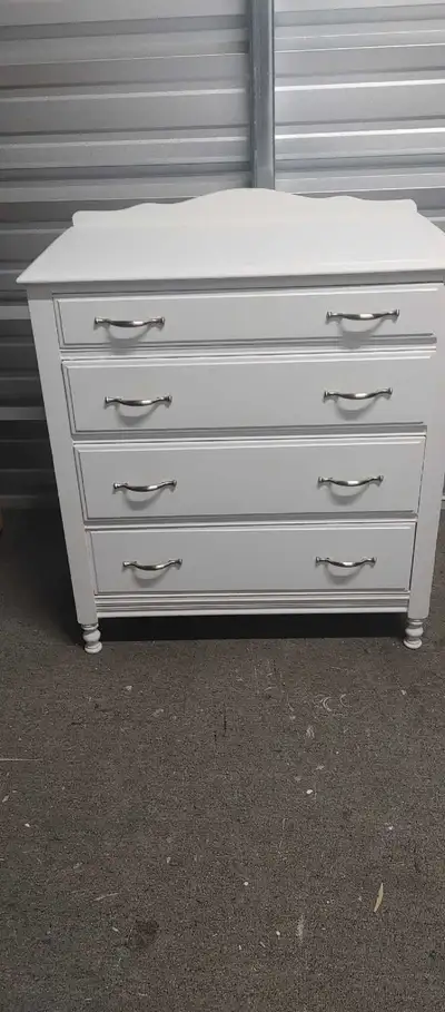 White dresser silver vintage , View more