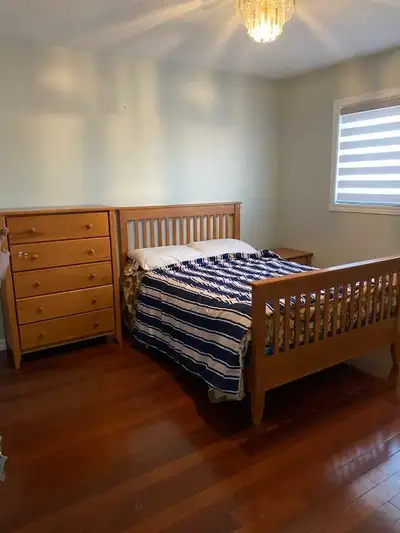 upstairs bedroom available