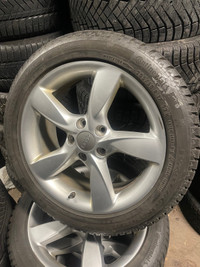 17” OEM Audi A3 wheels 205-50-17 continental winter tires 
