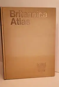 Britannica Atlas 1970 en 4 langues