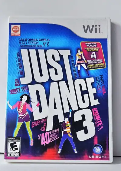 Nintendo Wii Game Just Dance- 3  CIB Complete , View more