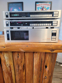 Vintage LXI Series  MOS FET DC Power Amp, Pre amp, and Tuner
