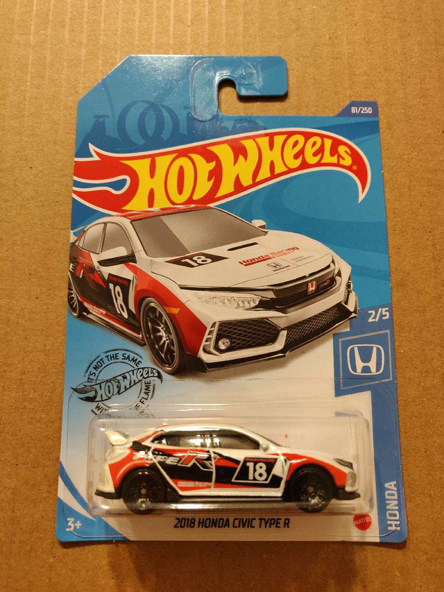 New Hot Wheels 18 Honda Racing Civic Type R 1:64 diecast car JDM in Toys & Games in City of Toronto