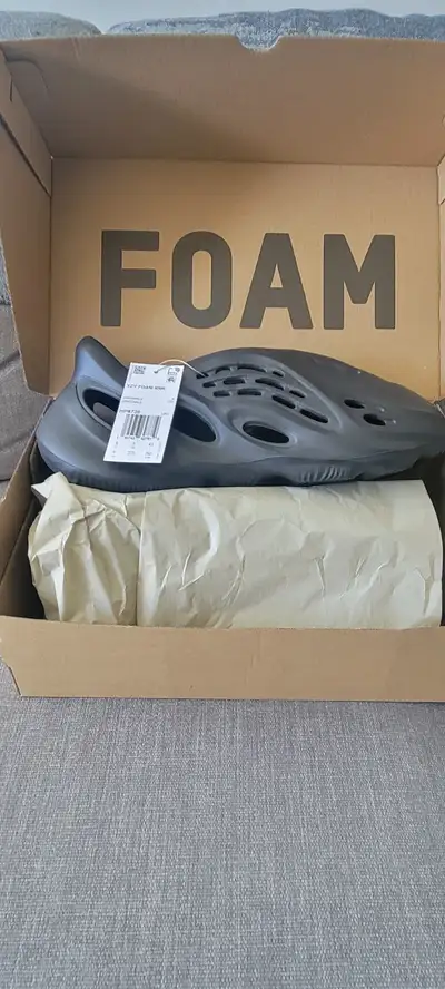 2024 Yeezy Foam Runner Size 9 Onyx.  BNIB, View more