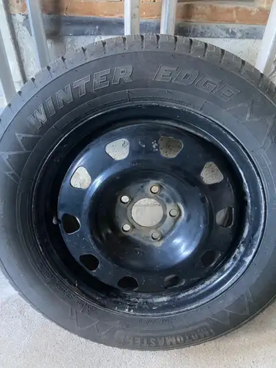 Winter Edge Winter Tires- With Rims 215/60R16 Bolt Pattern 5x 4.5"