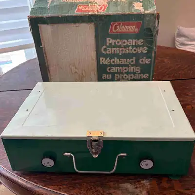 Coleman propane camp stove , View more