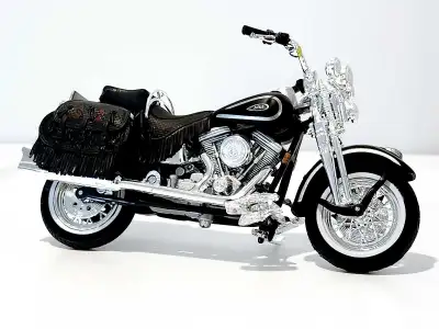Harley-Davidson Heritage Springer 1:18 diecast/plastic , View more