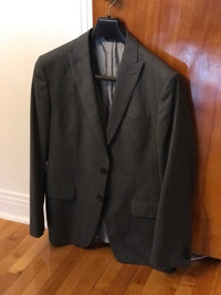 Grey suit jacket