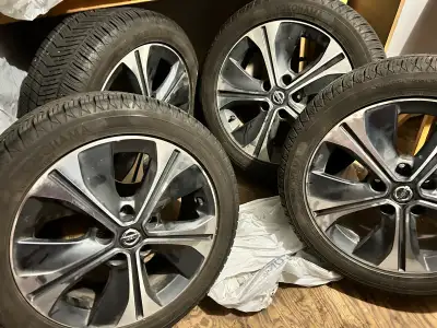 Pneus acheté 2025 P215/50R17 Yokohama avid ascendant GT 95v xL TPMS inclus Mag origine Leaf 2018 à 2...