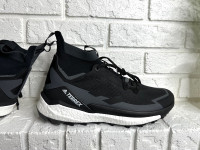 Adidas Terrex Free Hiker 2 Black Hiking Trail Shoes men’s 12 sz