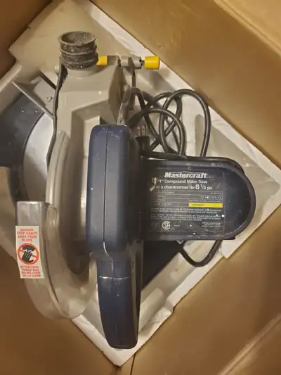 Miter Saw - Mastercraft miter saw - new in box, View more