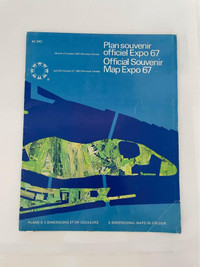EXPO 67 - Plan souvenir officiel