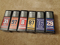 Tim Horton's Litd Edition Hockey Sticks, Lockers, display set