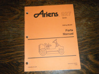 Ariens 927 Riding Mower Tractor Parts Manual