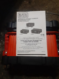 BLACK & DECKER BC15BDCA Battery Charger