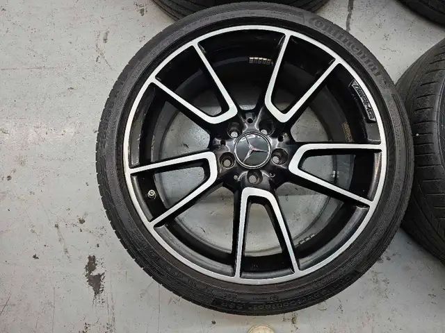 MERCEDES BENZ C-CLASS (AMG) RIMS AND ALL SEASON TIRES  in Tires & Rims in City of Toronto - Image 2