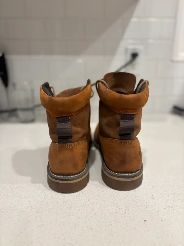 Tan Timberland men’s boots in Men's Shoes in Edmonton - Image 4