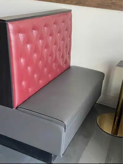 Custom restaurant booth seating available directly from manufacturer. Fully customizable available B...