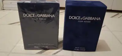 2 New Bottles Dolce & Gabbana Pour Homme Cologne, View more