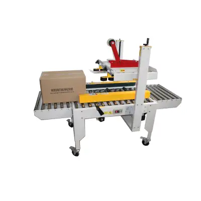 110V Full Automatic Double-Flap Case Sealer Tape Sealer 056339, View more