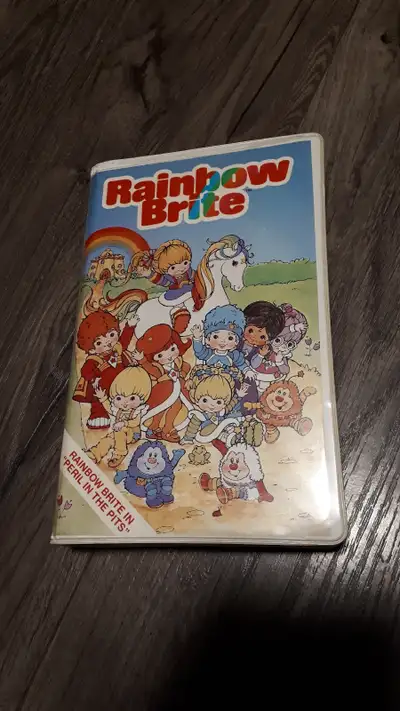 * * Please Read * * Location East Ottawa VHS Rainbow Brite Peril in the Pits, 1984, by Children's Vi...