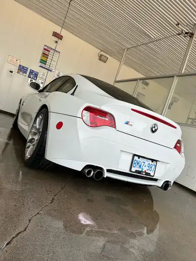 Meticulously kept 3rd owner Alpine white exterior imola red interior with aluminum trim No longer ha...