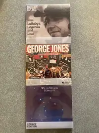 Legacy deluxe cd sets Willie Nelson Bobby Bare George Jones