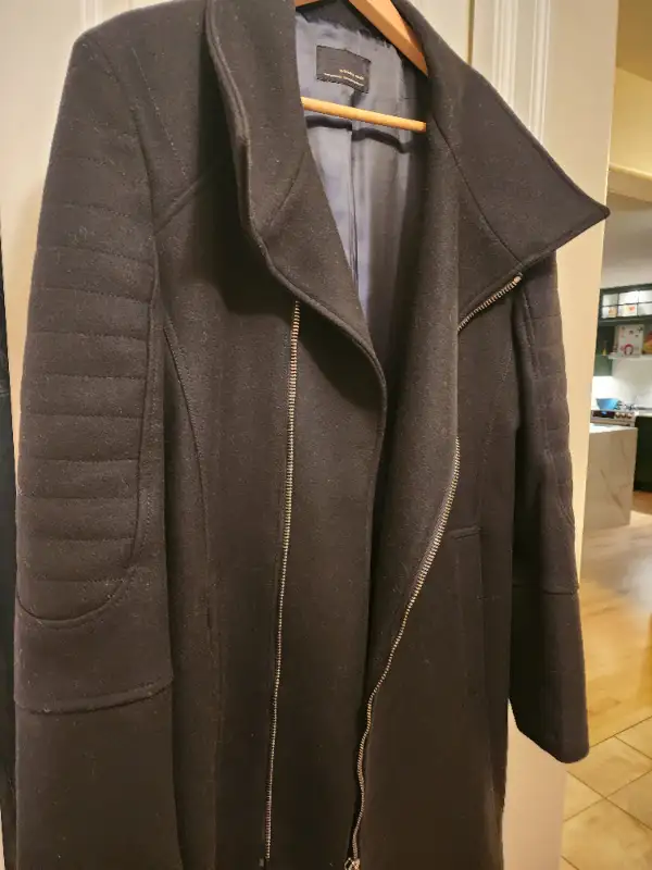 Winter Men Black Coat – ZARA in Men's in Strathcona County - Image 3