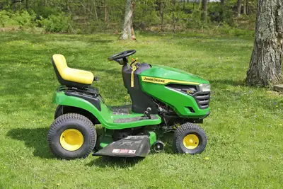 looking for- riding lawnmower , View more