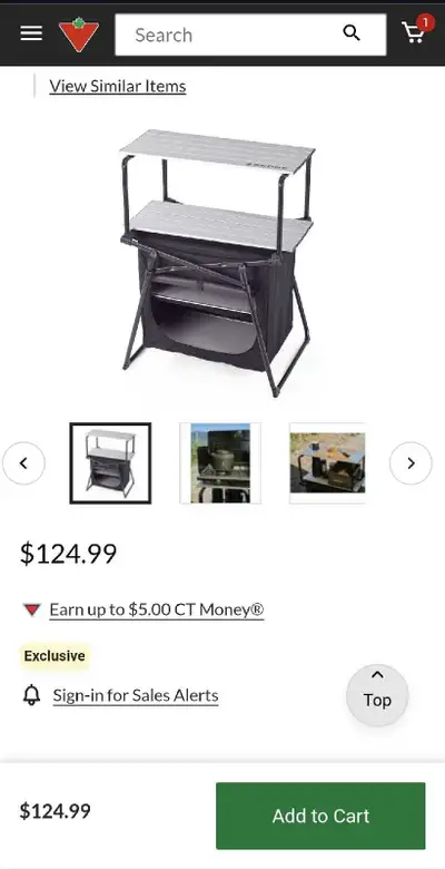 Brand new Woods Renfrew Camp Kitchen Storage Cabinet Never been used. Missing 1 tray as in the pictu...