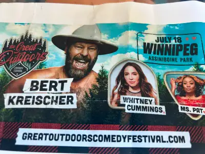 Great Outdoor Comedy Festival July 18 Assiniboine Park, View more