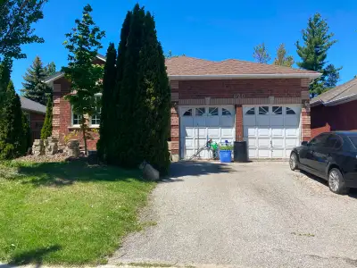 25 years old, unfinished basement, 50 x 155 ft lot irregular. 4 min. walk to beach and boat launch.